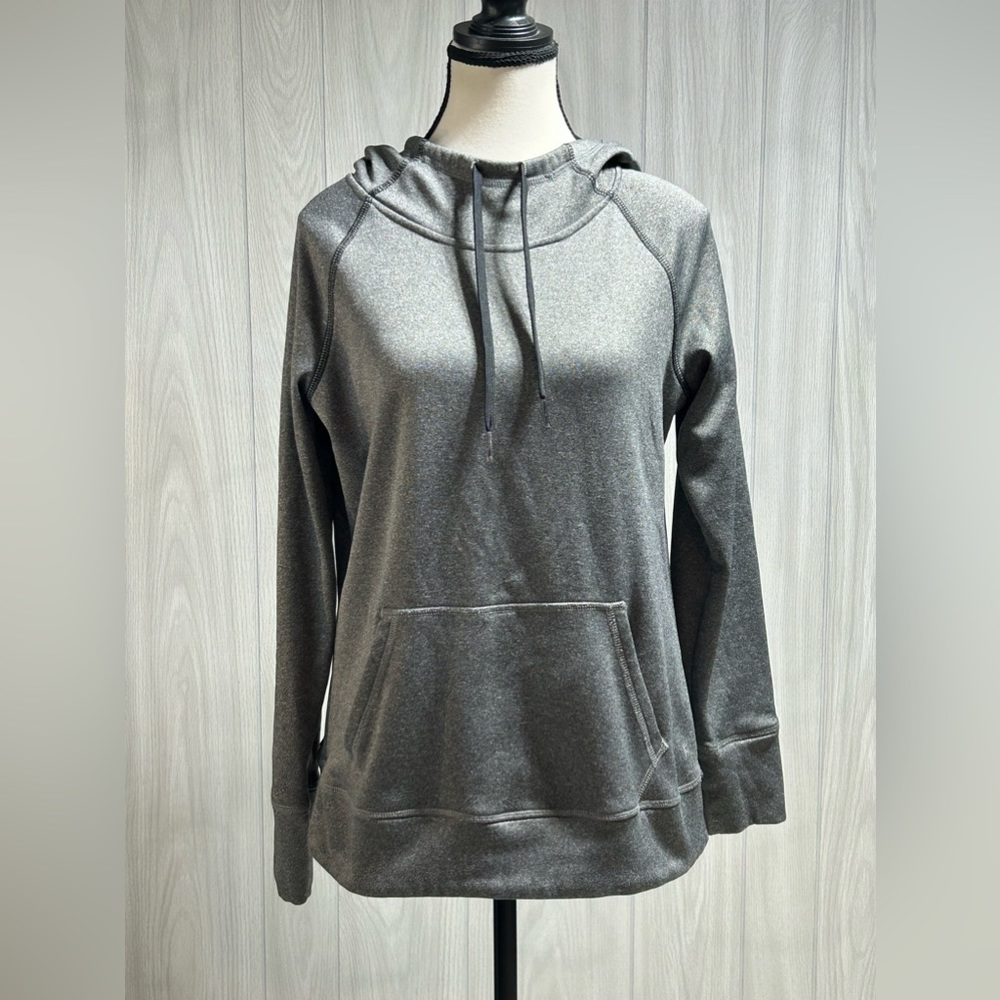 Danskin Now Dri More Gray pullover Hoodie size Medium